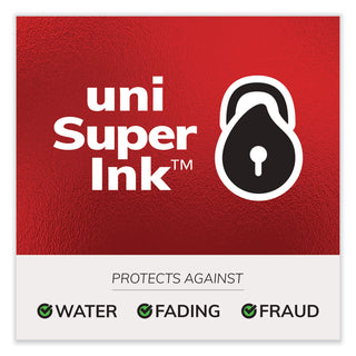 uniball® Refill for uni-ball Gel 207 IMPACT RT Roller Ball Pens, Bold Point, Blue Ink, 2/Pack (UBC65874PP)
