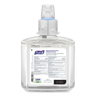 PURELL® Hand Sanitizer Foam Refill, 40.6 fl oz (1200 mL), Kill Germs, Hand, Healthcare, Fragrance-free, Dye-free, Hygienic, 2/Carton (GOJ505102)