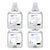 PURELL® Professional HEALTHY SOAP Mild Foam, Fragrance-Free, For CS4 Dispensers, 1,250 mL, 4/Carton (GOJ517404CT)