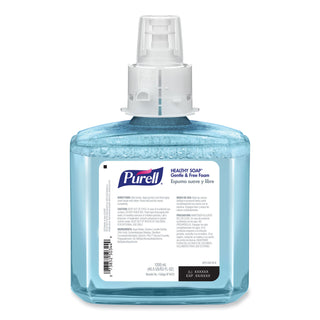 PURELL® Healthcare HEALTHY SOAP Gentle and Free Foam, 1200 mL, For ES6 Dispensers, 2/Carton (GOJ647202)