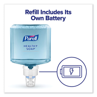 PURELL® Professional HEALTHY SOAP 0.5% BAK Antimicrobial Foam ES8 Refill, 1200 mL, 2/Carton (GOJ777902)