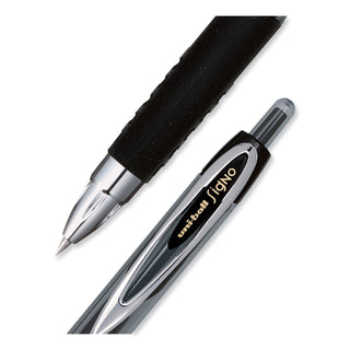 uniball® 207 Signo Gel Ultra Micro Retractable Gel Pen, 0.38mm, Black Ink, Smoke Barrel (UBC1790922)