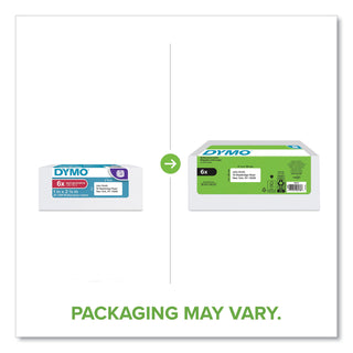 DYMO® LW Multipurpose Labels, 1" x 2.13", White, 500/Roll, 6 Rolls/Pack (DYM2050764)