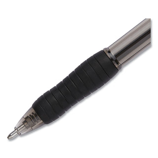 Papermate® Profile Retractable Ballpoint Pen Value Pack, 1.4mm, Black Ink, Smoke Barrel, 36/Box (PAP1921067)