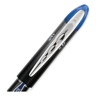 uniball® VISION ELITE Stick Roller Ball Pen, Super-Fine 0.5mm, Blue Ink, Blue Barrel (UBC69021)