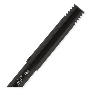 uniball® ONYX Stick Roller Ball Pen, Fine 0.7mm, Blue Ink, Black Matte Barrel, Dozen (UBC60145)