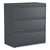 Alera® Lateral File, 3 Legal/Letter/A4/A5-Size File Drawers, Charcoal, 36" x 18" x 39.5" (ALEHLF3641CC)