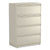 Alera® Lateral File, 4 Legal/Letter-Size File Drawers, Putty, 36" x 18" x 52.5" (ALEHLF3654PY)