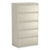 Alera® Lateral File, 5 Legal/Letter/A4/A5-Size File Drawers, Putty, 36" x 18" x 64.25" (ALEHLF3667PY)