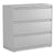 Alera® Lateral File, 3 Legal/Letter/A4/A5-Size File Drawers, Light Gray, 42" x 18" x 39.5" (ALEHLF4241LG)
