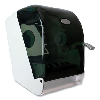 GEN Lever Action Roll Towel Dispenser, 11 1/4" x 9 1/2" x 14 3/8", Transparent (GEN1605)