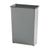 Safco® Rectangular Wastebasket, Steel, 22 gal, Charcoal (SAF9618CH)