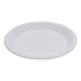 Boardwalk® Hi-Impact Plastic Dinnerware, Plate, 10" dia, White, 500/Carton (BWKPLHIPS10WH)