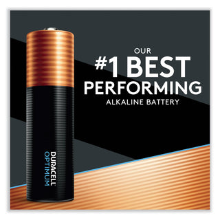 Duracell® Optimum Alkaline AA Batteries, 4/Pack (DUROPT1500B4PRT)