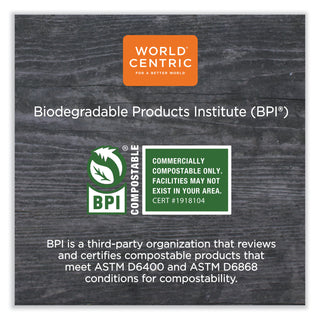 World Centric® Paper Lids for Containers, 4.7 x 6.8, Natural, Paper, 300/Carton (WORCTLNT16)