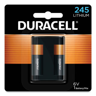 Duracell® Specialty High-Power Lithium Battery, 245, 6V (DURDL245BPK)