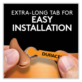 Duracell® Hearing Aid Battery, #13, 16/Pack (DURDA13B16ZM09)