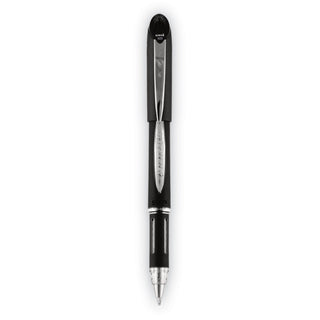 uniball® Jetstream Stick Ballpoint Pen, Bold 1mm, Black Ink, Black Barrel (UBC33921)