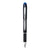 uniball® Jetstream Stick Ballpoint Pen, Bold 1mm, Blue Ink, Black Barrel (UBC33922)
