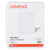 Universal® Top-Load Poly Sheet Protectors, Standard Gauge, Letter, Clear, 50/Pack (UNV21124)