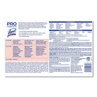 LYSOL® Brand Professional Disinfecting Wipe Bucket, 6 x 8, Lemon and Lime Blossom, 800 Wipes/Bucket (RAC99856)