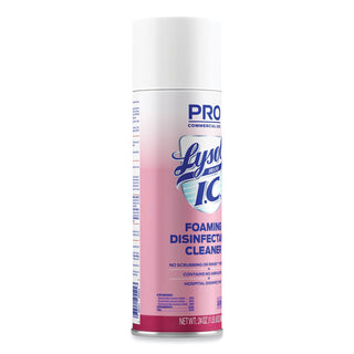 LYSOL® Brand I.C.™ Foaming Disinfectant Cleaner, 24oz Cans, 12/Carton (RAC95524CT)