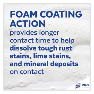LYSOL® Brand I.C.™ Foaming Disinfectant Cleaner, 24oz Cans, 12/Carton (RAC95524CT)