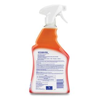 LYSOL® Brand Kitchen Pro Antibacterial Cleaner, Citrus Scent, 22 oz Spray Bottle (RAC79556EA)