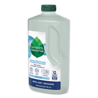 Seventh Generation® Natural Dishwashing Liquid, Free and Clear, 50 oz Bottle, 3/Carton (SEV22724CT)