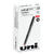 uniball® ONYX Stick Roller Ball Pen, Fine 0.7mm, Red Ink, Black Matte Barrel, Dozen (UBC60144)