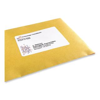 PRES-a-ply® Labels, Laser Printers, 3.33 x 4, White, 6/Sheet, 100 Sheets/Box (AVE30604)