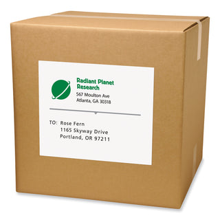PRES-a-ply® Labels, Laser Printers, 8.5 x 11, White, 100/Box (AVE30605)