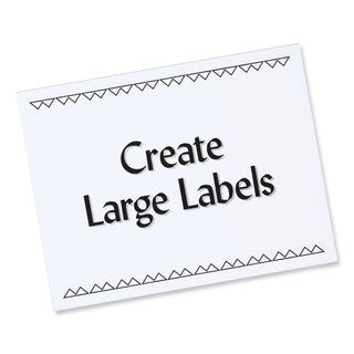 PRES-a-ply® Labels, Laser Printers, 8.5 x 11, White, 100/Box (AVE30605)
