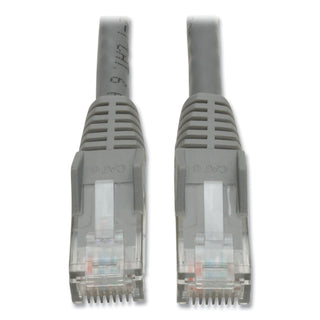 Tripp Lite Cat6 Gigabit Snagless Molded Patch Cable, RJ45 (M/M), 50 ft., Gray (TRPN201050GY)