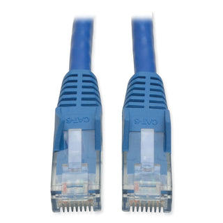 Tripp Lite Cat6 Gigabit Snagless Molded Patch Cable, RJ45 (M/M), 5 ft., Blue (TRPN201005BL)