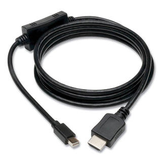 Tripp Lite Mini DisplayPort/Thunderbolt to HDMI Cable Adapter (M/M), 6 ft. (TRPP586006HDMI)