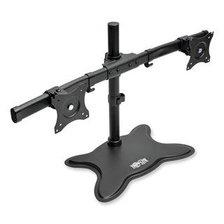 Tripp Lite Dual Full Motion Arm Desk Stand for 13" to 27" Monitors, up to 26 lbs/Arm, Black (TRPDDR1327SDD)