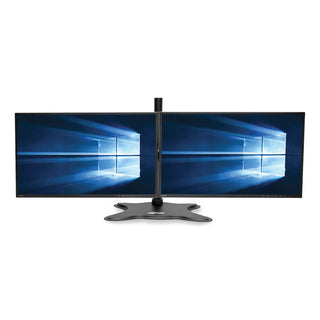 Tripp Lite Dual Full Motion Arm Desk Stand for 13" to 27" Monitors, up to 26 lbs/Arm, Black (TRPDDR1327SDD)