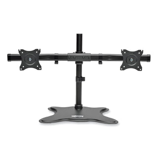 Tripp Lite Dual Full Motion Arm Desk Stand for 13" to 27" Monitors, up to 26 lbs/Arm, Black (TRPDDR1327SDD)