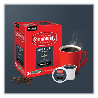 Community Coffee® Signature Blend K-Cup, 24/Box (GMT6404CC)