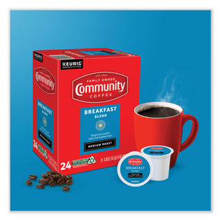 Community Coffee® Breakfast Blend K-Cup, 24/Box (GMT6406CC)