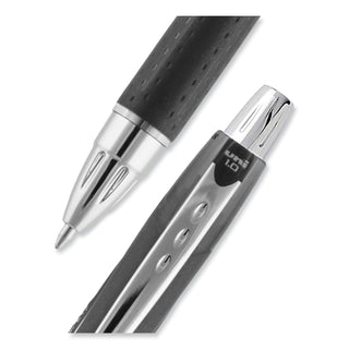 uniball® Jetstream Retractable Ballpoint Pen, Bold 1mm, Black Ink, Black Barrel (UBC73832)