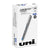 uniball® VISION Stick Roller Ball Pen, Fine 0.7mm, Blue Ink, Blue/Gray Barrel, Dozen (UBC60134)