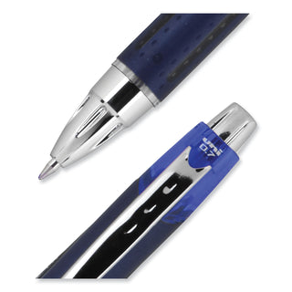 uniball® Jetstream Retractable Ballpoint Pen, Fine 0.7mm, Blue Ink, Blue Barrel (UBC62153)