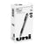 uniball® Signo GRIP Stick Gel Pen, 0.7mm, Black Ink, Silver/Black Barrel, Dozen (UBC65450)