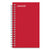 Universal® Wirebound Memo Book, Narrow Rule, Orange Cover, (50) 5 x 3 Sheets, 12/Pack (UNV20453)
