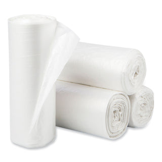 Pitt Plastics Eco Strong Plus Can Liners, 44 gal, 1.35 mil, 37 x 50, Natural, 100/Carton (PITPCRL3750SHN)