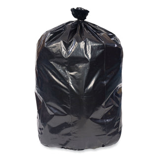 Pitt Plastics Eco Strong Plus Can Liners, 40 gal, 1.35 mil, 40 x 46 Black, 100/Carton (PITPCRL4046SHK)