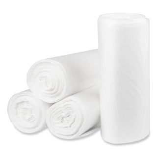 Pitt Plastics Eco Strong Plus Can Liners, 60 gal, 16 microns, 38 x 58, Natural, 200/Carton (PITPCRH385816N)