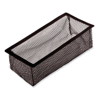 deflecto® Register Nets, 4 x 10 x 0.1, Black (DEFRFN104)